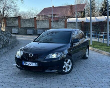 Черный Мазда 3, объемом двигателя 1.6 л и пробегом 232 тыс. км за 4250 $, фото 1 на Automoto.ua