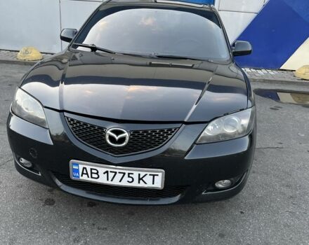 Черный Мазда 3, объемом двигателя 1.6 л и пробегом 274 тыс. км за 3600 $, фото 1 на Automoto.ua