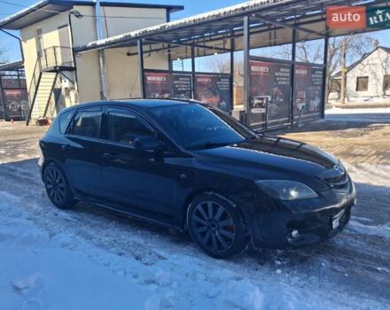 Черный Мазда 3, объемом двигателя 2 л и пробегом 328 тыс. км за 3000 $, фото 1 на Automoto.ua