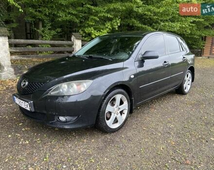 Черный Мазда 3, объемом двигателя 1.6 л и пробегом 171 тыс. км за 3600 $, фото 1 на Automoto.ua