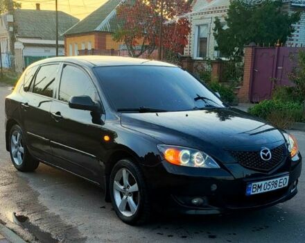 Черный Мазда 3, объемом двигателя 1.6 л и пробегом 270 тыс. км за 3800 $, фото 1 на Automoto.ua
