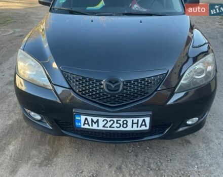 Черный Мазда 3, объемом двигателя 1.6 л и пробегом 280 тыс. км за 5700 $, фото 1 на Automoto.ua