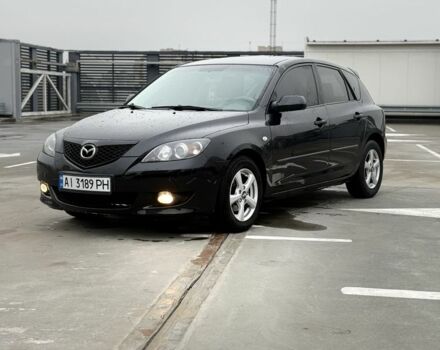Черный Мазда 3, объемом двигателя 1.6 л и пробегом 300 тыс. км за 4000 $, фото 1 на Automoto.ua
