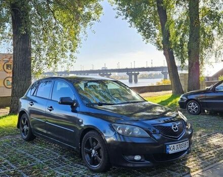 Черный Мазда 3, объемом двигателя 1.6 л и пробегом 278 тыс. км за 3800 $, фото 1 на Automoto.ua