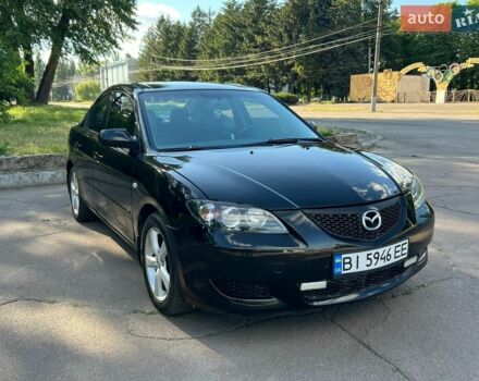 Чорний Мазда 3, об'ємом двигуна 1.6 л та пробігом 235 тис. км за 4790 $, фото 1 на Automoto.ua