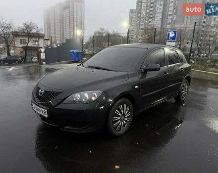 Черный Мазда 3, объемом двигателя 1.6 л и пробегом 349 тыс. км за 4499 $, фото 1 на Automoto.ua