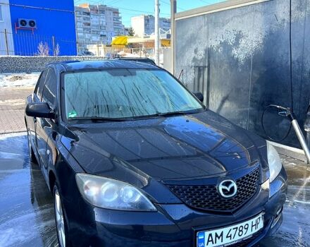 Черный Мазда 3, объемом двигателя 1.6 л и пробегом 310 тыс. км за 4100 $, фото 1 на Automoto.ua