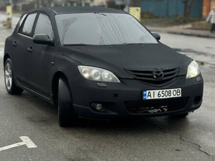 Черный Мазда 3, объемом двигателя 2 л и пробегом 350 тыс. км за 3000 $, фото 1 на Automoto.ua