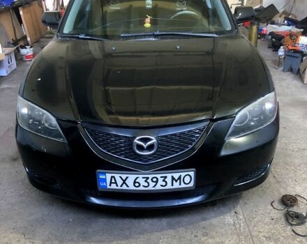 Чорний Мазда 3, об'ємом двигуна 2 л та пробігом 214 тис. км за 4400 $, фото 1 на Automoto.ua