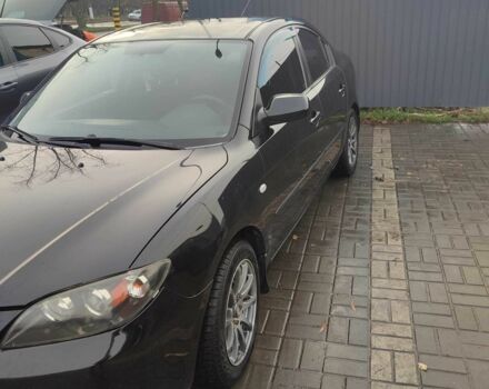 Чорний Мазда 3, об'ємом двигуна 1.6 л та пробігом 230 тис. км за 4500 $, фото 1 на Automoto.ua