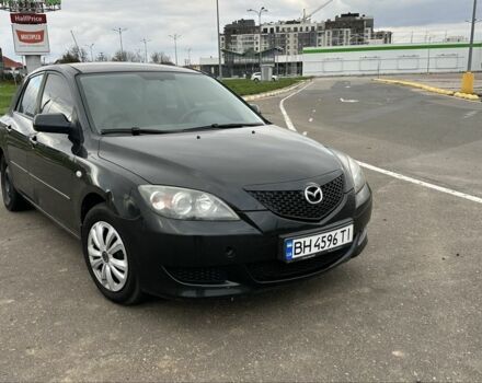 Черный Мазда 3, объемом двигателя 1.3 л и пробегом 190 тыс. км за 3200 $, фото 1 на Automoto.ua
