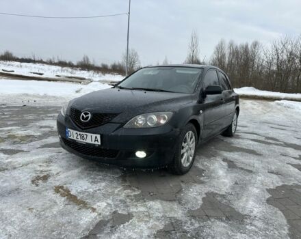 Черный Мазда 3, объемом двигателя 1.6 л и пробегом 270 тыс. км за 3650 $, фото 1 на Automoto.ua