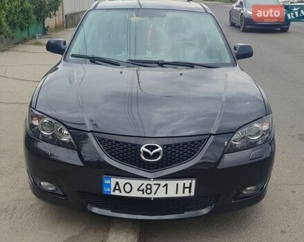 Черный Мазда 3, объемом двигателя 1.6 л и пробегом 157 тыс. км за 6500 $, фото 1 на Automoto.ua