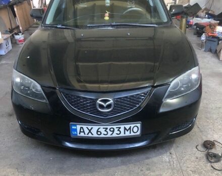 Чорний Мазда 3, об'ємом двигуна 2 л та пробігом 195 тис. км за 4300 $, фото 1 на Automoto.ua