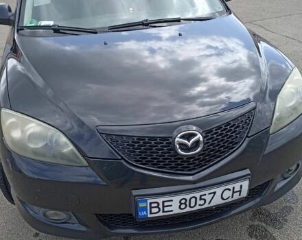 Черный Мазда 3, объемом двигателя 1.6 л и пробегом 290 тыс. км за 4500 $, фото 1 на Automoto.ua