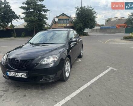 Черный Мазда 3, объемом двигателя 1.56 л и пробегом 120 тыс. км за 4200 $, фото 1 на Automoto.ua