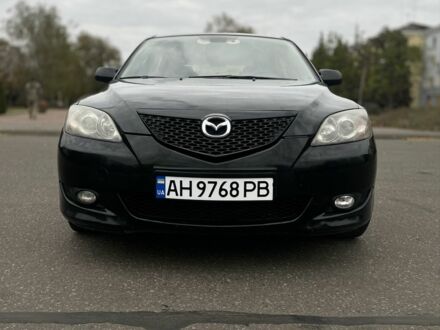 Черный Мазда 3, объемом двигателя 1.6 л и пробегом 223 тыс. км за 4000 $, фото 1 на Automoto.ua