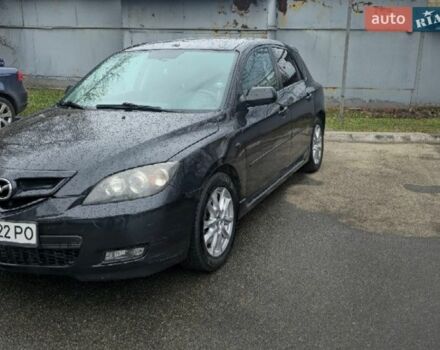 Черный Мазда 3, объемом двигателя 2.3 л и пробегом 220 тыс. км за 6500 $, фото 1 на Automoto.ua
