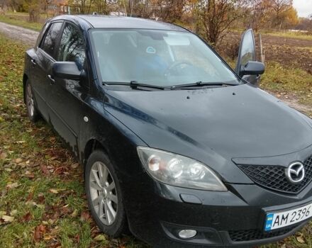 Чорний Мазда 3, об'ємом двигуна 1.6 л та пробігом 240 тис. км за 5500 $, фото 1 на Automoto.ua