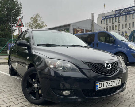 Черный Мазда 3, объемом двигателя 1.6 л и пробегом 146 тыс. км за 5499 $, фото 1 на Automoto.ua