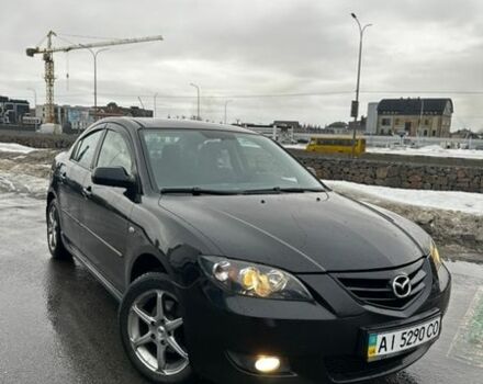 Черный Мазда 3, объемом двигателя 1.6 л и пробегом 243 тыс. км за 4300 $, фото 1 на Automoto.ua