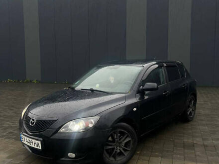 Черный Мазда 3, объемом двигателя 1.6 л и пробегом 270 тыс. км за 3800 $, фото 1 на Automoto.ua