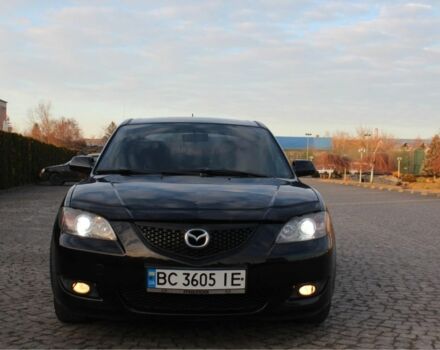 Черный Мазда 3, объемом двигателя 1.6 л и пробегом 281 тыс. км за 4850 $, фото 1 на Automoto.ua