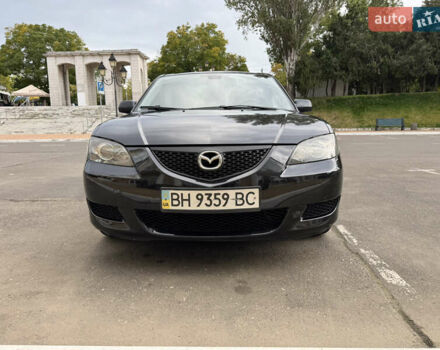 Черный Мазда 3, объемом двигателя 1.6 л и пробегом 312 тыс. км за 4700 $, фото 1 на Automoto.ua