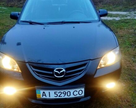 Черный Мазда 3, объемом двигателя 1.6 л и пробегом 24200 тыс. км за 3750 $, фото 1 на Automoto.ua