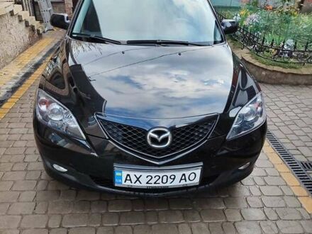 Черный Мазда 3, объемом двигателя 2 л и пробегом 110 тыс. км за 6500 $, фото 1 на Automoto.ua
