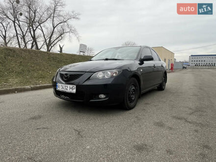 Мазда 3 2006 у Борисполе на Automoto.ua Чорний Мазда 3, об'ємом двигуна 1.6 л та пробігом 247 тис. км за 4600 $, фото 1 на Automoto.ua