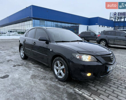 Черный Мазда 3, объемом двигателя 1.6 л и пробегом 280 тыс. км за 3300 $, фото 1 на Automoto.ua