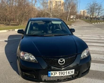 Черный Мазда 3, объемом двигателя 1.6 л и пробегом 235 тыс. км за 5500 $, фото 1 на Automoto.ua