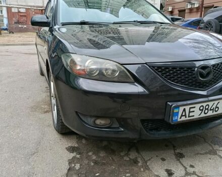 Черный Мазда 3, объемом двигателя 1.6 л и пробегом 292 тыс. км за 4900 $, фото 1 на Automoto.ua