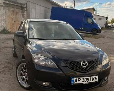 Черный Мазда 3, объемом двигателя 2 л и пробегом 338 тыс. км за 5500 $, фото 1 на Automoto.ua