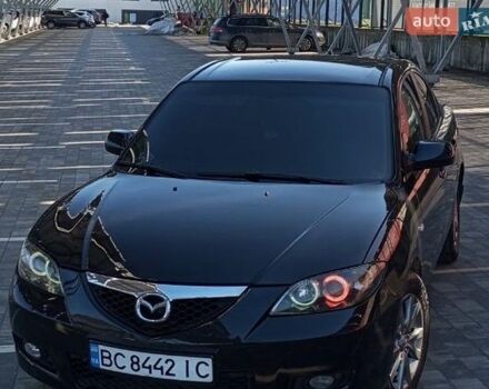 Черный Мазда 3, объемом двигателя 1.6 л и пробегом 213 тыс. км за 3800 $, фото 1 на Automoto.ua