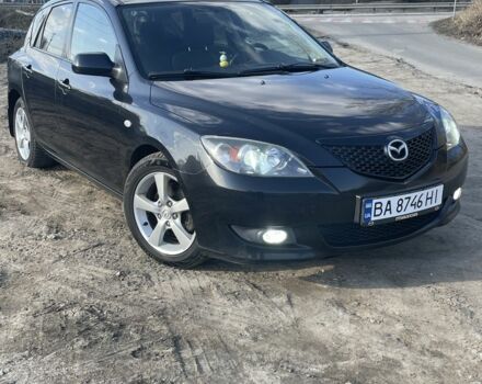 Черный Мазда 3, объемом двигателя 1.6 л и пробегом 146 тыс. км за 4500 $, фото 1 на Automoto.ua