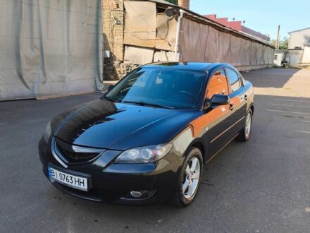 Черный Мазда 3, объемом двигателя 2 л и пробегом 378 тыс. км за 3864 $, фото 1 на Automoto.ua