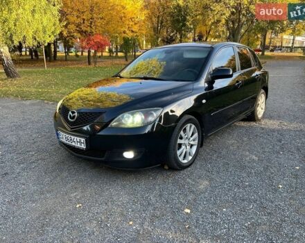 Черный Мазда 3, объемом двигателя 1.56 л и пробегом 332 тыс. км за 4400 $, фото 1 на Automoto.ua