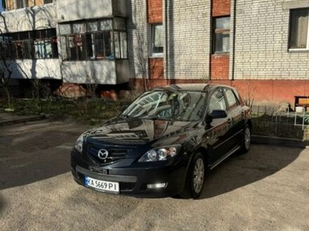 Черный Мазда 3, объемом двигателя 2 л и пробегом 216 тыс. км за 6200 $, фото 1 на Automoto.ua