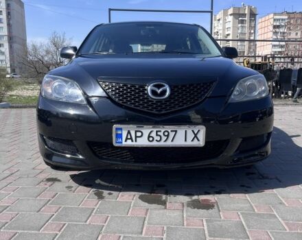 Черный Мазда 3, объемом двигателя 1.6 л и пробегом 330 тыс. км за 4200 $, фото 1 на Automoto.ua