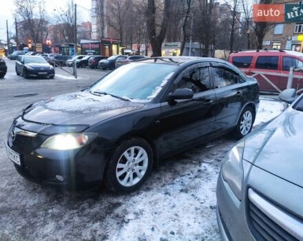 Черный Мазда 3, объемом двигателя 1.6 л и пробегом 200 тыс. км за 5500 $, фото 1 на Automoto.ua