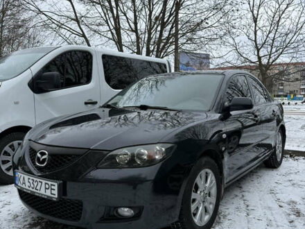 Черный Мазда 3, объемом двигателя 1.6 л и пробегом 221 тыс. км за 5500 $, фото 1 на Automoto.ua