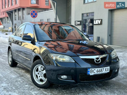 Чорний Мазда 3, об'ємом двигуна 1.6 л та пробігом 210 тис. км за 3950 $, фото 1 на Automoto.ua