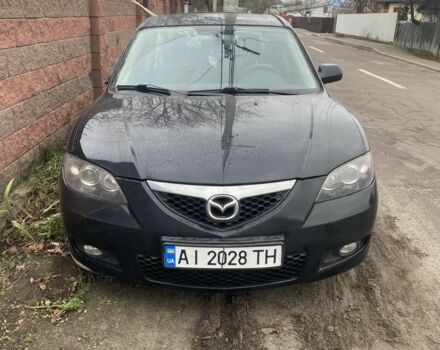 Черный Мазда 3, объемом двигателя 1.6 л и пробегом 200 тыс. км за 1700 $, фото 1 на Automoto.ua
