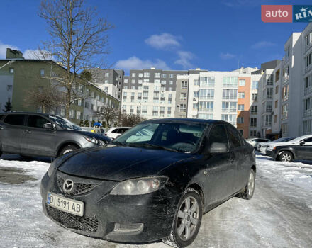 Черный Мазда 3, объемом двигателя 1.6 л и пробегом 330 тыс. км за 4500 $, фото 1 на Automoto.ua