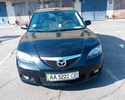 Черный Мазда 3, объемом двигателя 1.6 л и пробегом 209 тыс. км за 5500 $, фото 1 на Automoto.ua