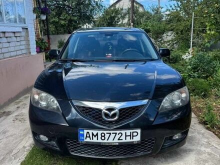 Чорний Мазда 3, об'ємом двигуна 1.6 л та пробігом 164 тис. км за 6200 $, фото 1 на Automoto.ua