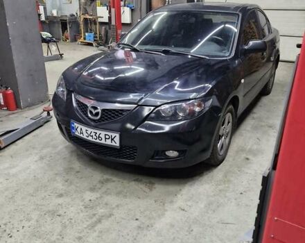Черный Мазда 3, объемом двигателя 1.6 л и пробегом 240 тыс. км за 4200 $, фото 1 на Automoto.ua