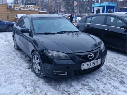 Черный Мазда 3, объемом двигателя 1.6 л и пробегом 336 тыс. км за 3900 $, фото 1 на Automoto.ua